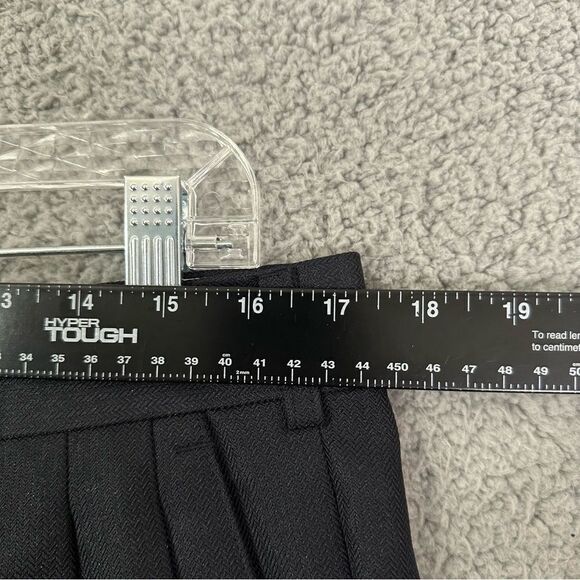 Giorgio Pacelli Dress Pants Men 34x27.5 Navy Pleated Slacks‎ - Picture 7 of 11